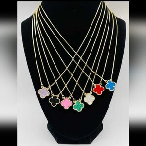Four Leafs Single clover necklaces